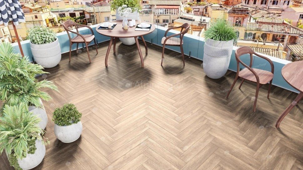 Виниловая плитка "Alpine Floor" Parquet LVT Макадамия (590*118*2,5 мм) — купить в Екатеринбурге