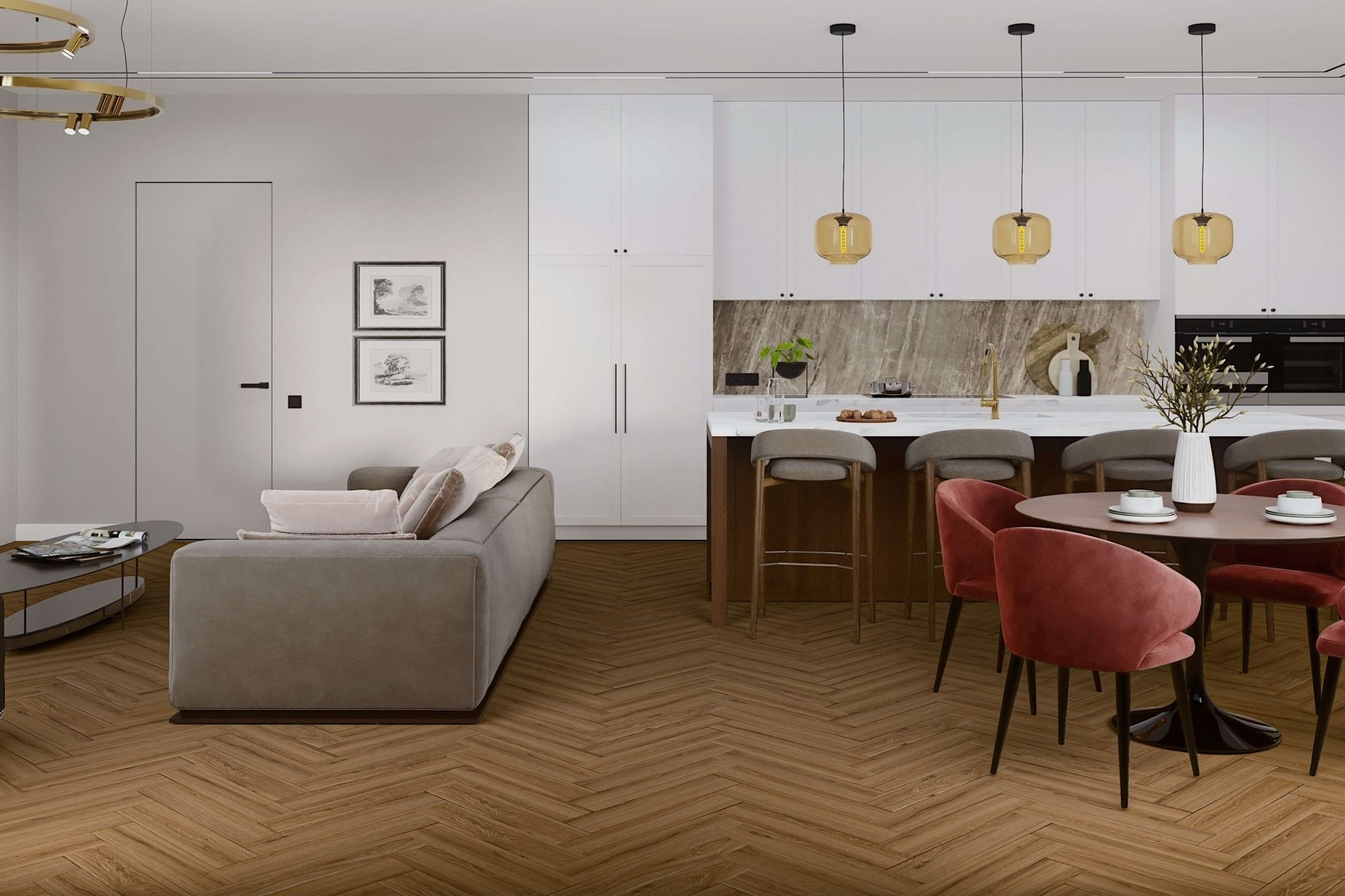 SPC ламинат «Damy Floor» Лидс (615*123*4 мм) — купить в Екатеринбурге