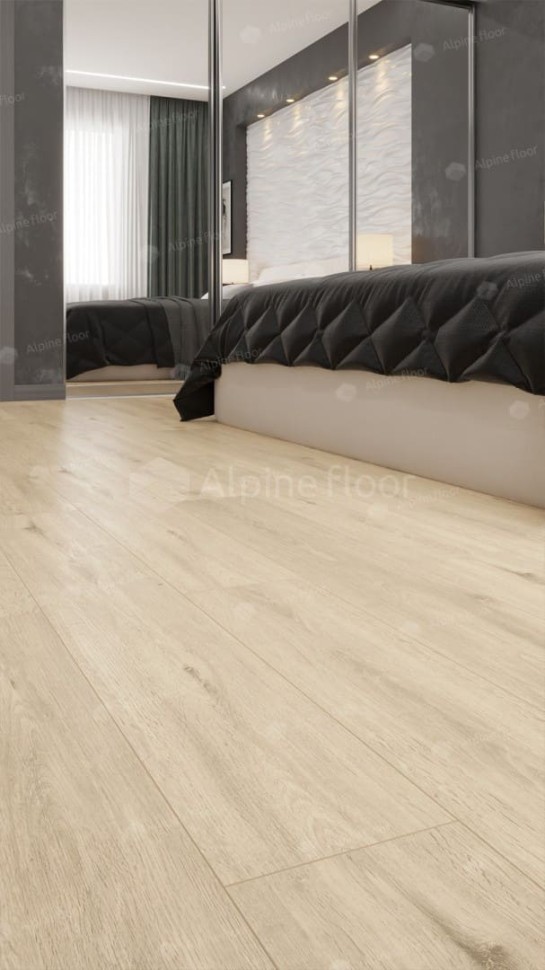 Виниловый ламинат "Alpine Floor" Classic Light MC Дуб Ваниль (1220*183*3,5 мм) — купить в Екатеринбурге