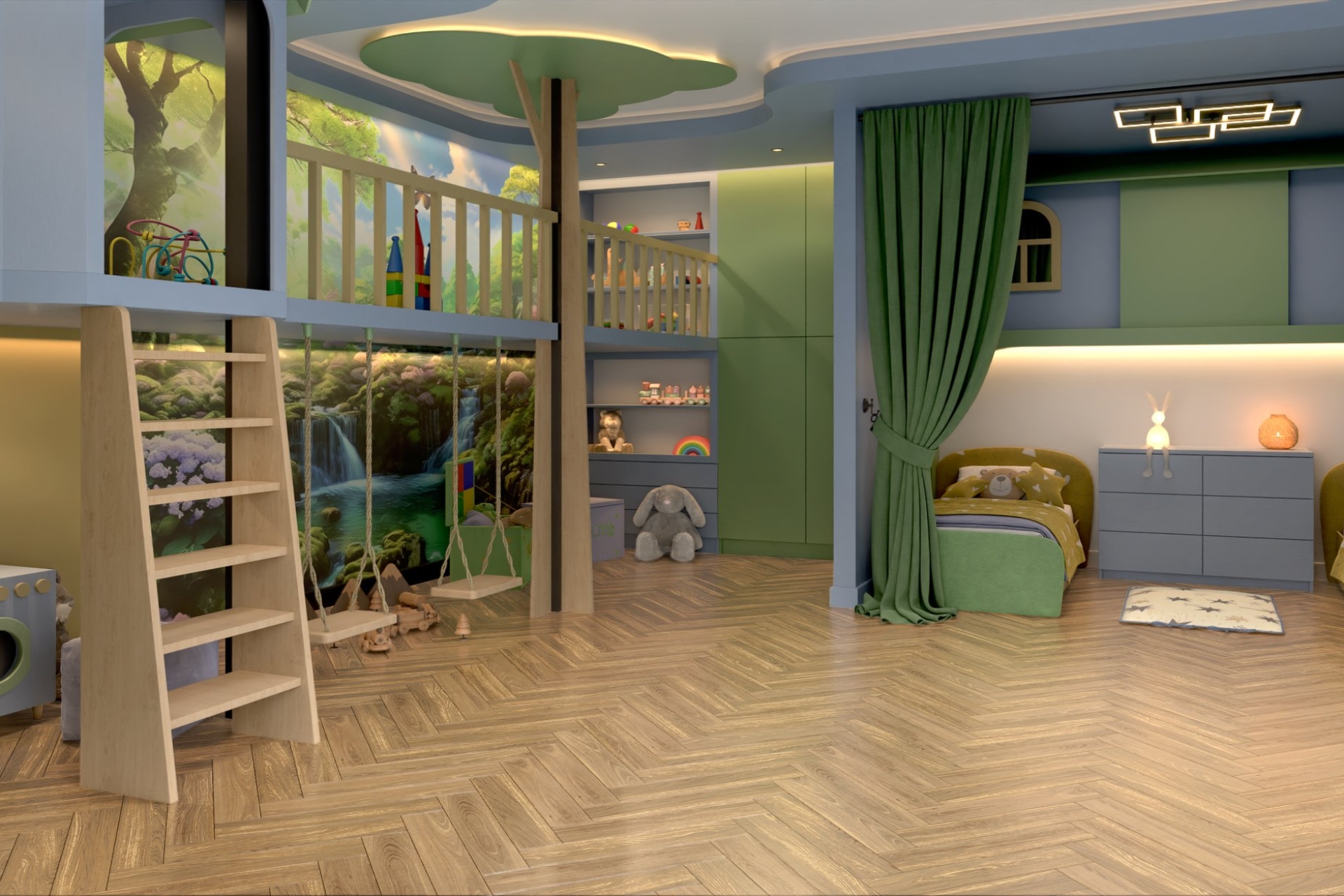 Инженерный паркет «Damy Floor» Натуральный (укладка елочкой) — купить в Екатеринбурге