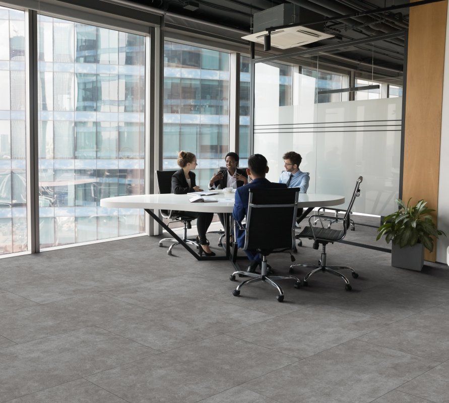 Кварцвинил  "Juteks" Beton 8521 (900*600*2,5 мм) — купить в Екатеринбурге