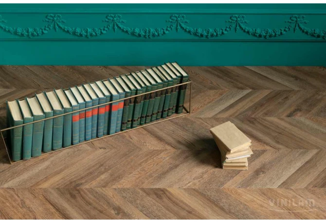 Кварц-винил Шеврон Нормандия (690*115*2,5 мм) — купить в Екатеринбурге