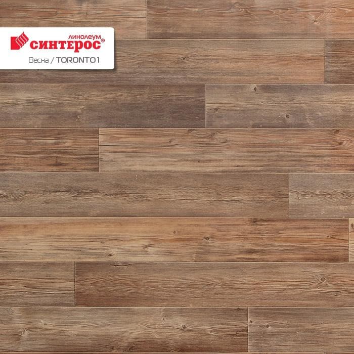 Линолеум бытовой "Синтерос" Весна Toronto 1 (1,5м) — купить в Екатеринбурге