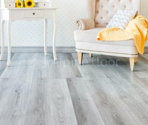 Кварцвиниловая плитка "Alpine Floor" Дуб Пепельный (1219*184*3мм) — купить в Екатеринбурге