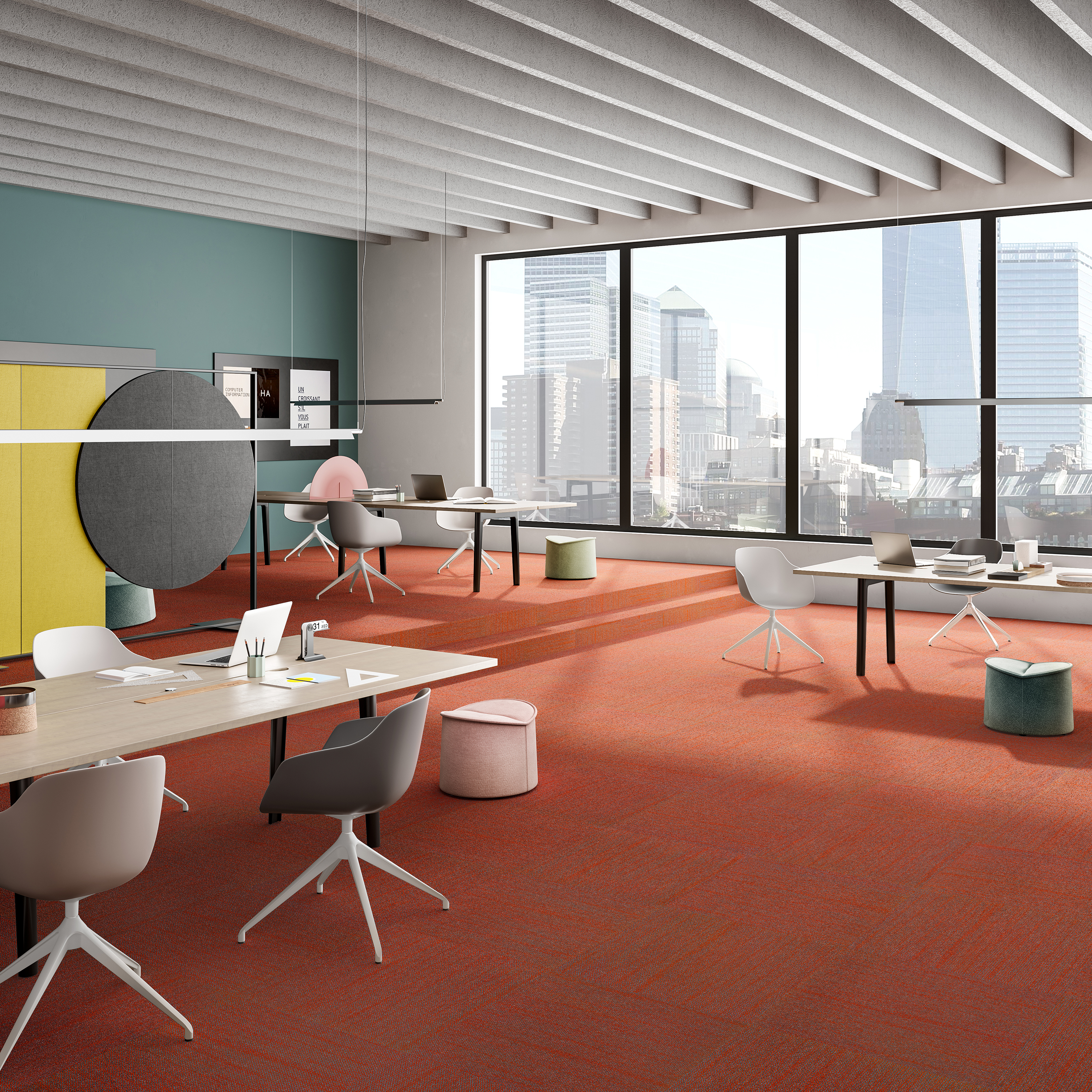 Ковровая плитка Marvel Tile 89 (500*500*6 мм) — купить в Екатеринбурге