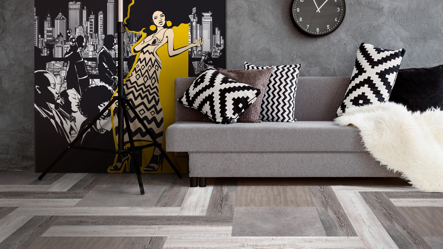 Виниловая плитка "Tarkett" Blues Brighton (457,2*457,2*3 мм) — купить в Екатеринбурге