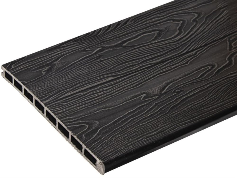 Ступень TalverWood 313*25*4000мм, антрацит, 3D — купить в Екатеринбурге