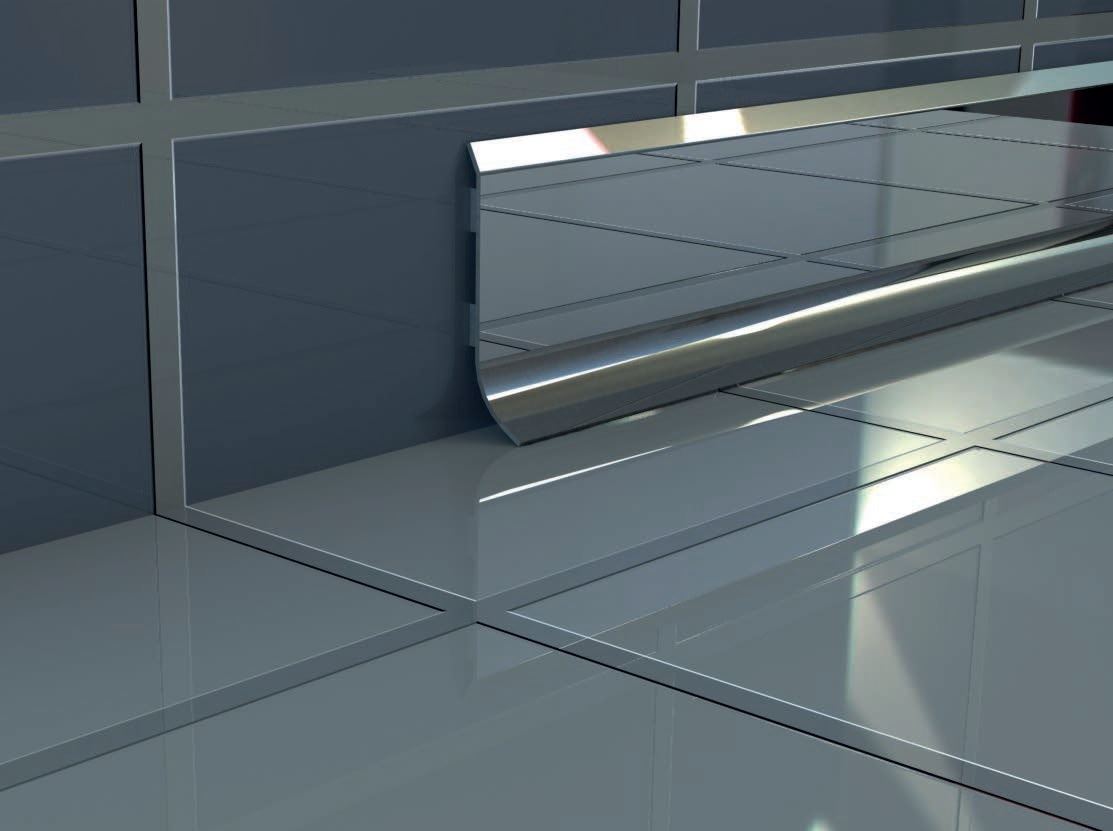 Плинтус L-образный PLR 40 EP 250 глянцевый — купить в Екатеринбурге