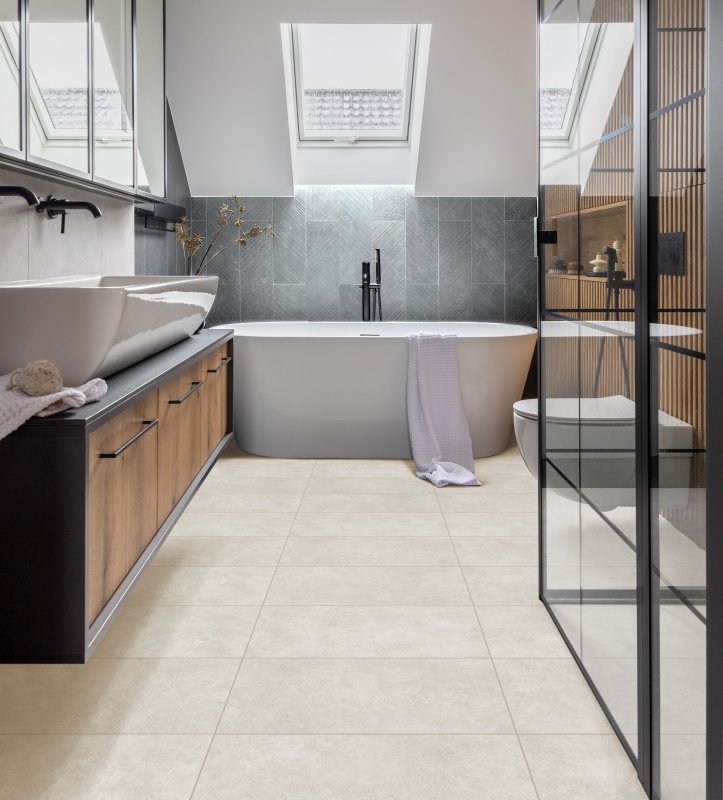 Кварцвинил  "Aberhof" Concrete 1254 (900*600*2 мм) — купить в Екатеринбурге