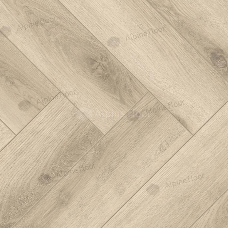 Ламинат "Alpine Floor" Herringbone Дуб Орлеан (606*101*8 мм) — купить в Екатеринбурге