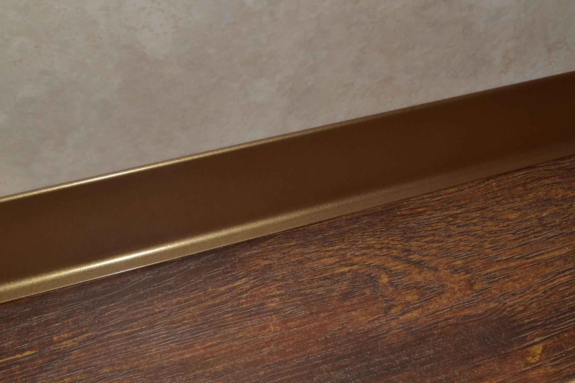 Угол наружный к алюминиевому плинтусу 100мм бронза — купить в Екатеринбурге