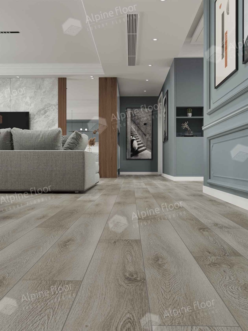 Кварцвиниловая плитка LVT "Alpine Floor" Квебек (1219,2*184,15*2,5 мм) — купить в Екатеринбурге