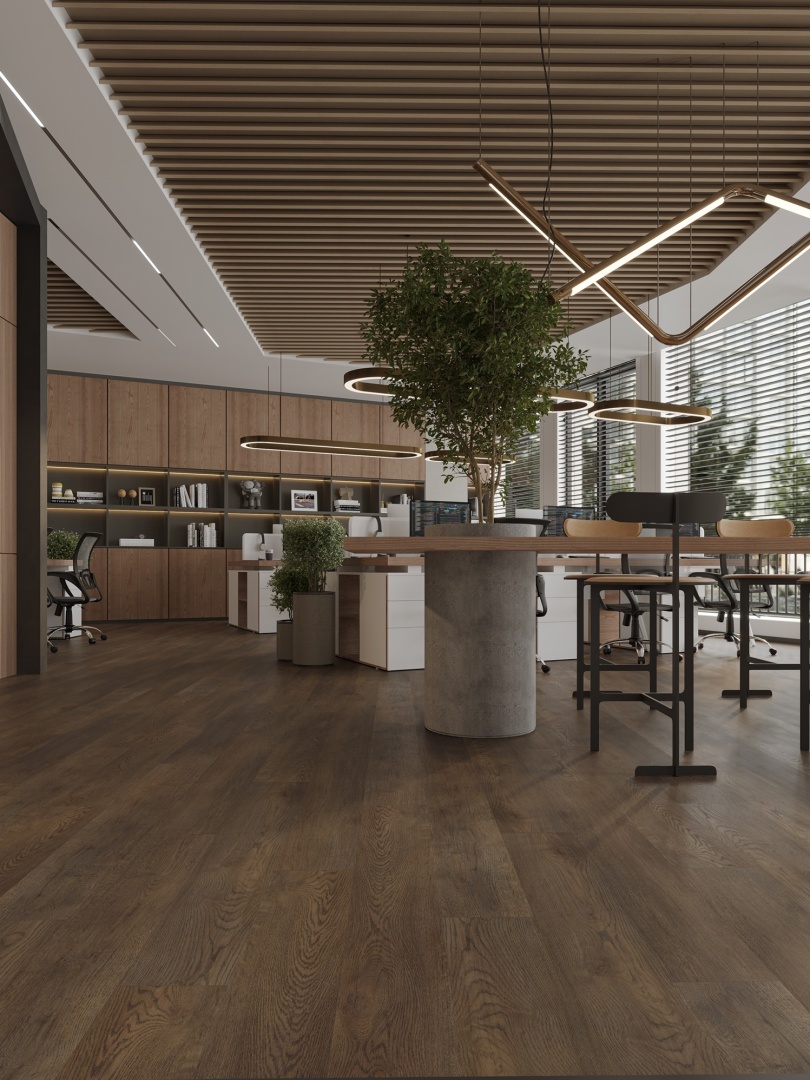 Кварцвиниловая плитка LVT "Alpine Floor" Дуб Гоен (1219*184*2 мм) — купить в Екатеринбурге