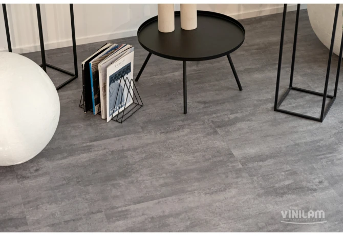 Кварц-винил Цемент Серый (950*480*2,5 мм) — купить в Екатеринбурге