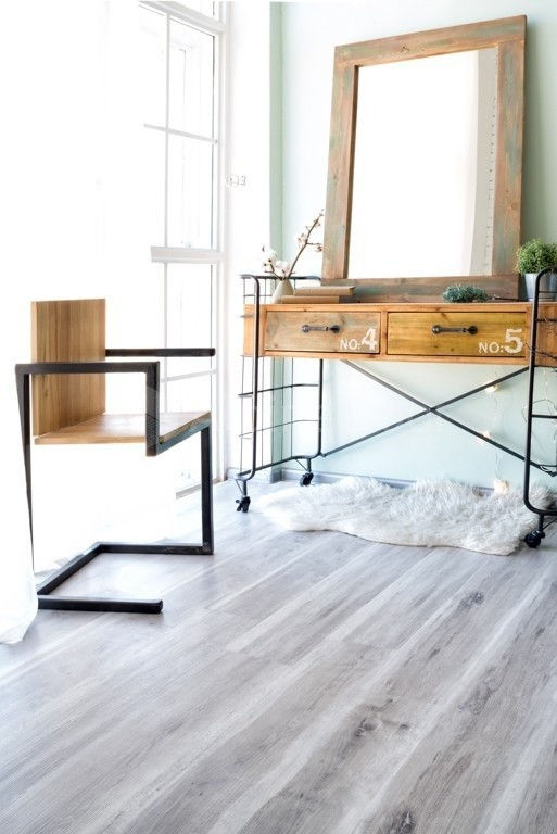 Кварцвиниловая плитка "Alpine Floor" Дуб Полярный  (1219*184*2мм) — купить в Екатеринбурге