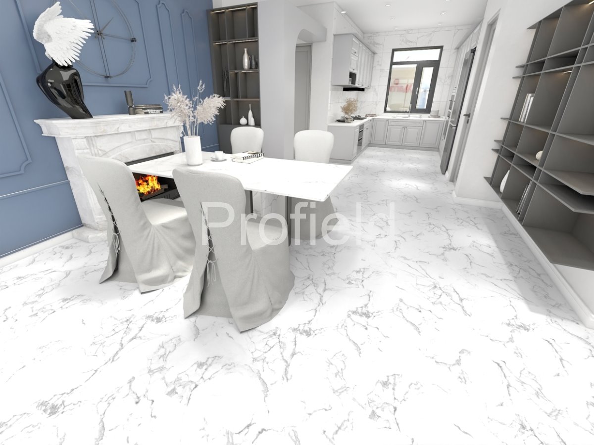 HSPC ламинат "Profield" Камень белый (610*305*5,5 мм) — купить в Екатеринбурге