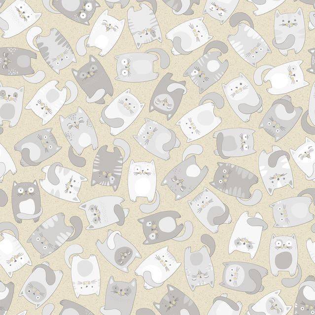 Линолеум бытовой "Синтерос" Комфорт Kitty 1 (2,5м) — купить в Екатеринбурге