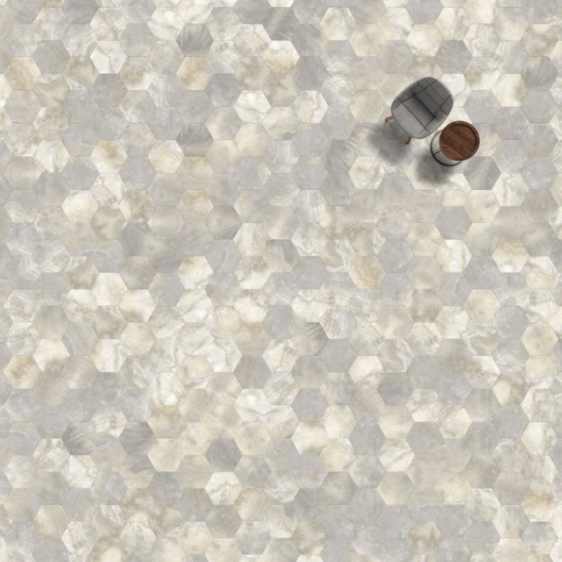 Виниловая плитка Big Hexagon 294 (452,64*392*2,5 мм) — купить в Екатеринбурге