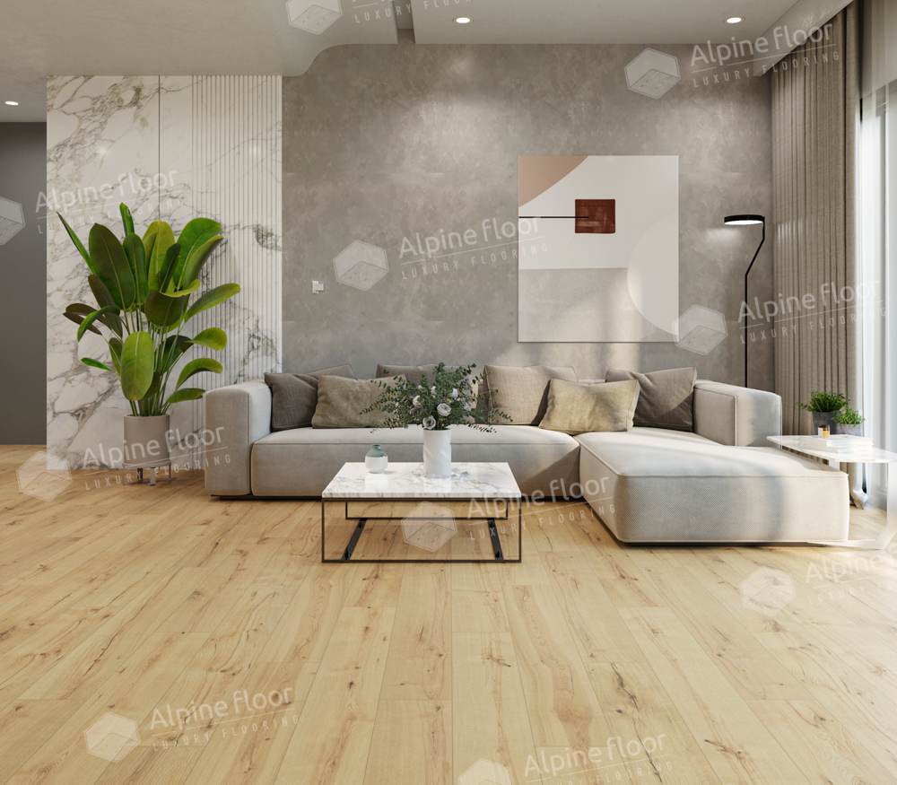 SPC ламинат "Alpine Floor" Flushing Bay (1290*203*4 мм) — купить в Екатеринбурге
