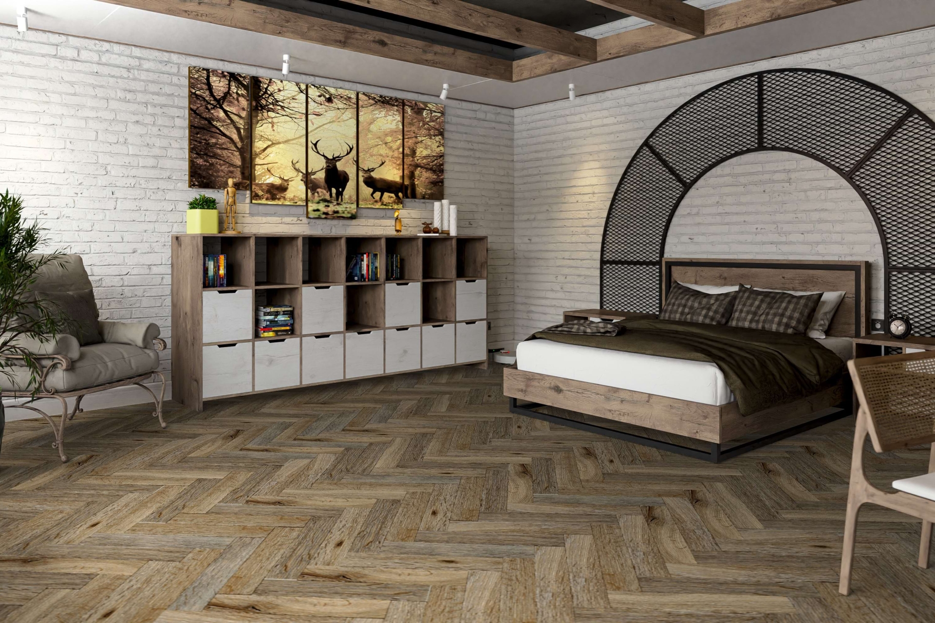 SPC ламинат «Damy Floor» Ковентри (615*123*4 мм) — купить в Екатеринбурге