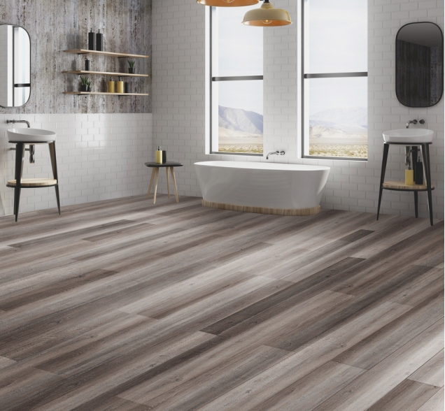 SPC ламинат "CronaFloor" Wood 4V Дуб Горный (1200*180*4 мм) — купить в Екатеринбурге