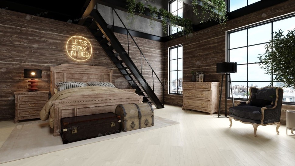 Виниловый ламинат "Alpine Floor" Classic Light MC Дуб Арктик (1220*183*3,5 мм) — купить в Екатеринбурге