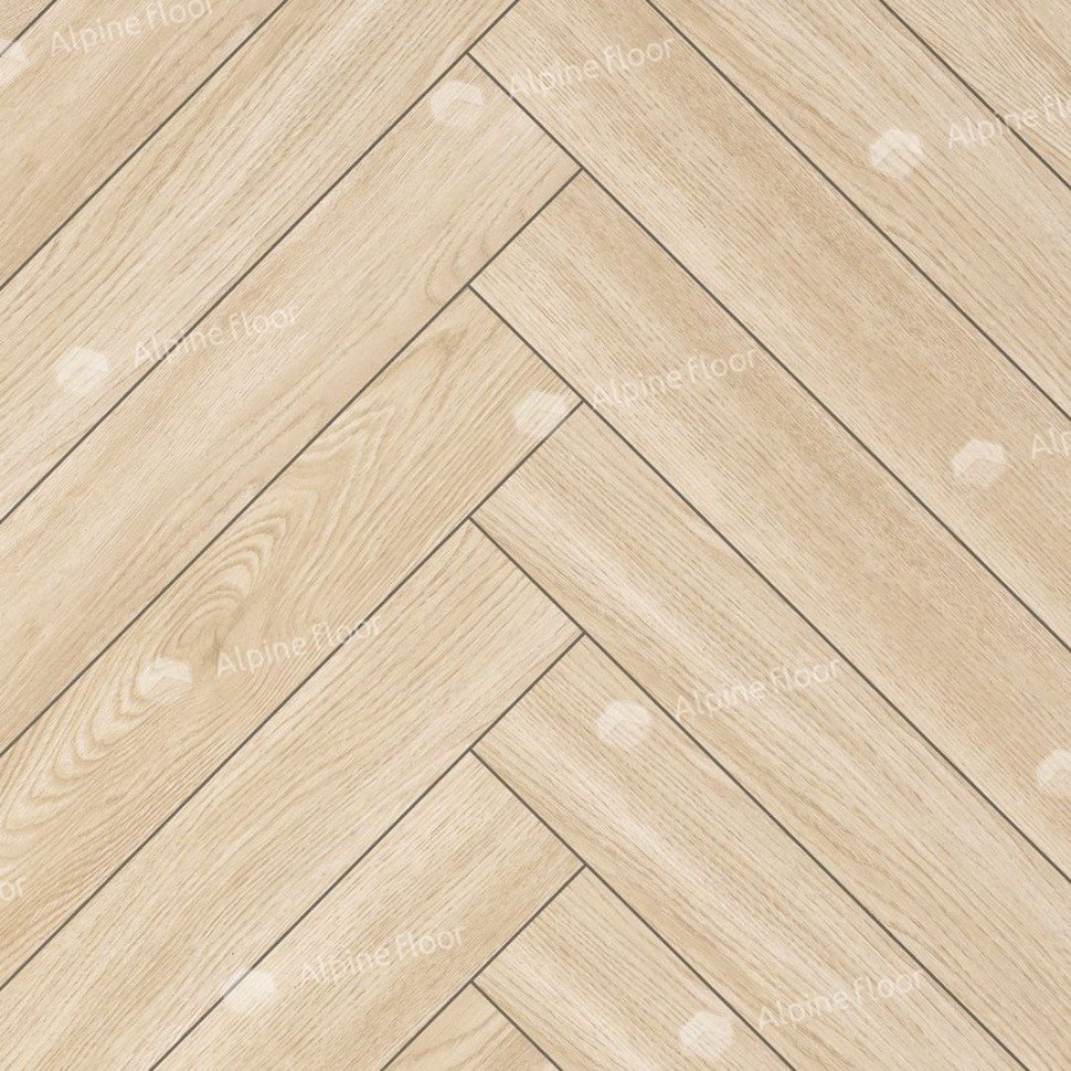 Ламинат "Alpine Floor" Herringbone 12 Дуб Эльба (600*100*12 мм) — купить в Екатеринбурге