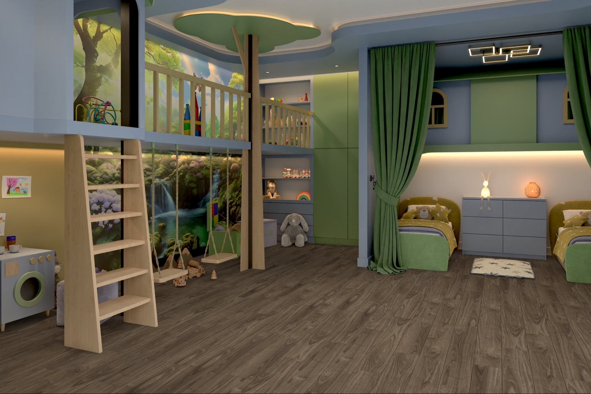 Усовершенствованная кварц-виниловая плитка «Damy Floor» Орех Американский (1227*187*2,5 мм) — купить в Екатеринбурге