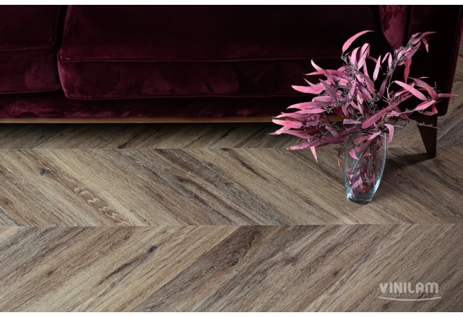 Кварц-винил Шеврон Лувр (690*115*2,5 мм) — купить в Екатеринбурге