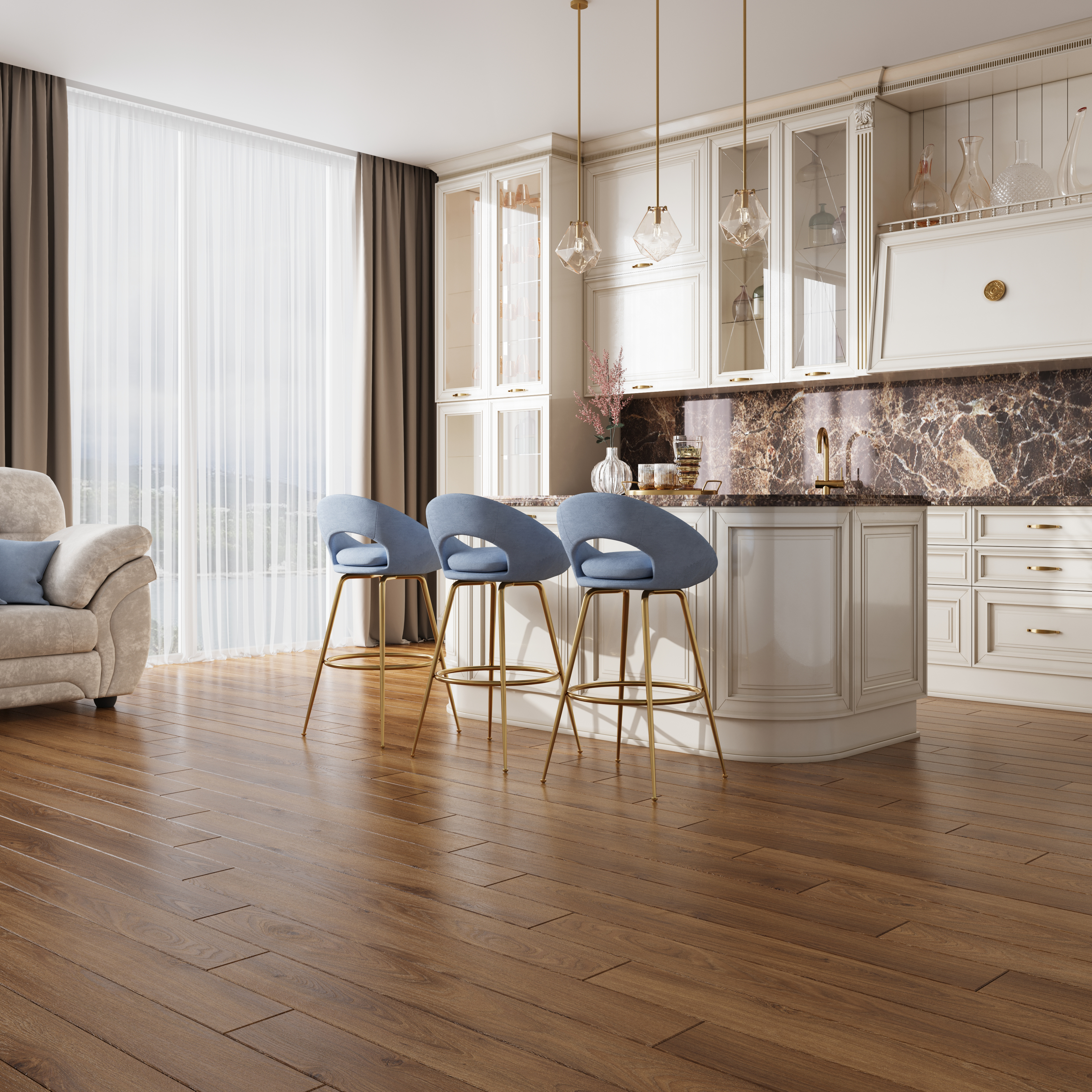 Ламинат "Joss Beaumont" Liberte Профитроль (1387*145*12 мм) — купить в Екатеринбурге