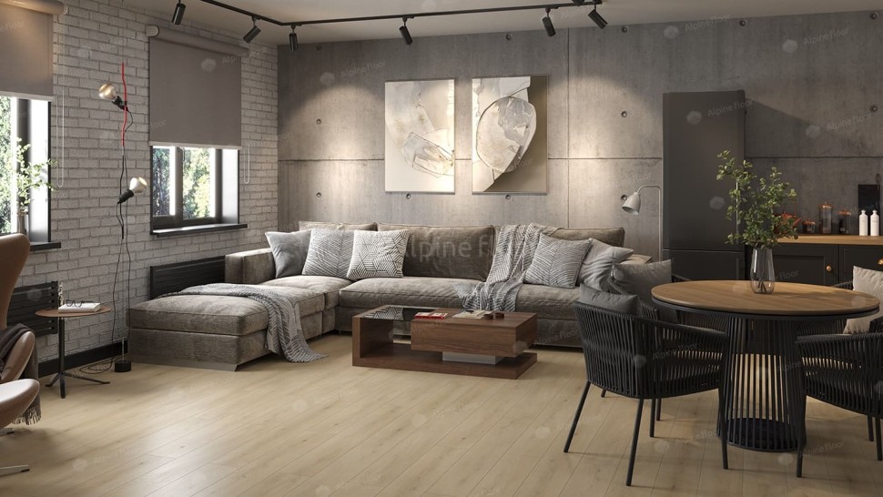 Виниловый ламинат "Alpine Floor" Grand Sequoia Кипарисовая (1220*183*4 мм) — купить в Екатеринбурге