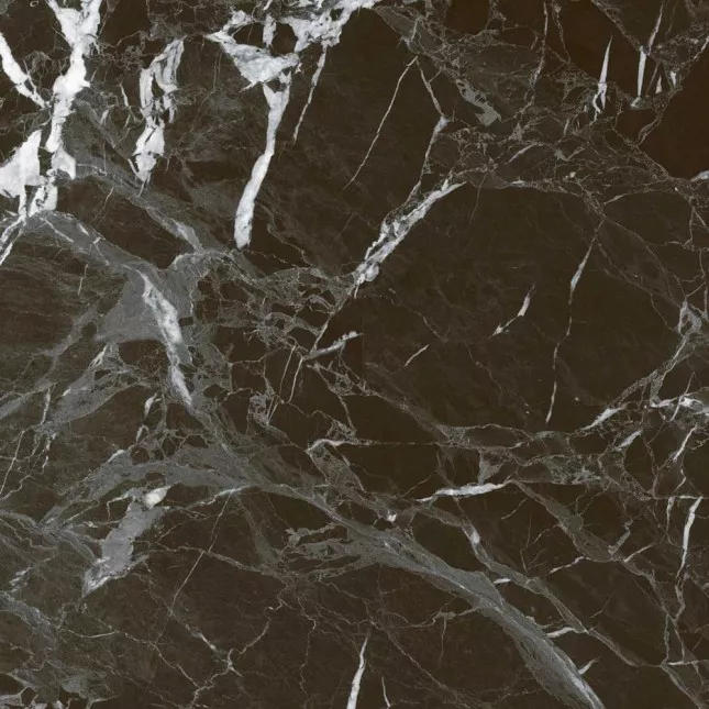 Керамогранит Simbel Pitch 600*600 черно-серый мрамор — купить в Екатеринбурге