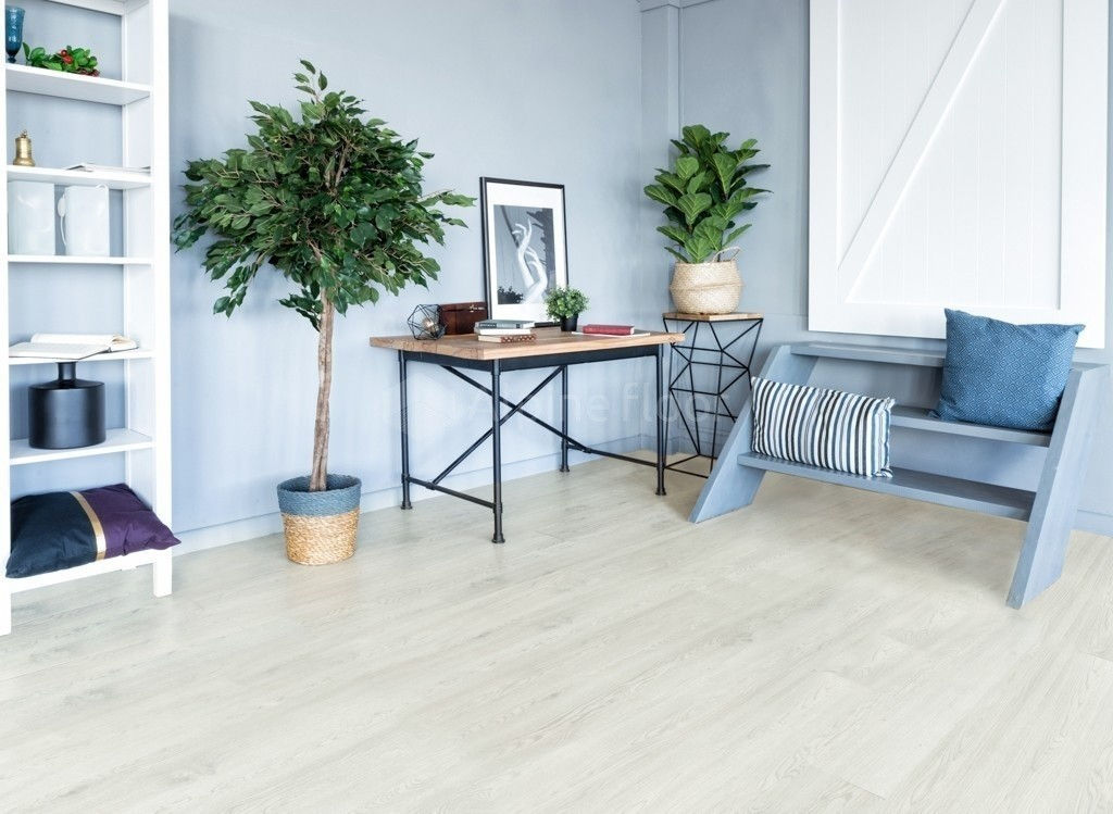 Кварцвиниловая плитка "Alpine Floor" Дуб Светлый (1219*184*3мм) — купить в Екатеринбурге