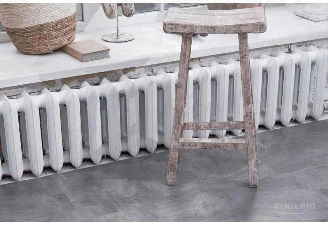 Кварц-винил Серый Бетон (950*480*2,5 мм) — купить в Екатеринбурге