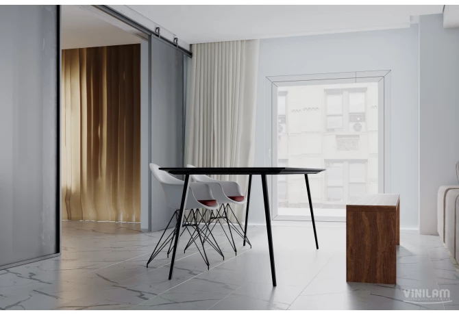 Кварц-винил Греческий Мрамор (950*480*2,5 мм) — купить в Екатеринбурге