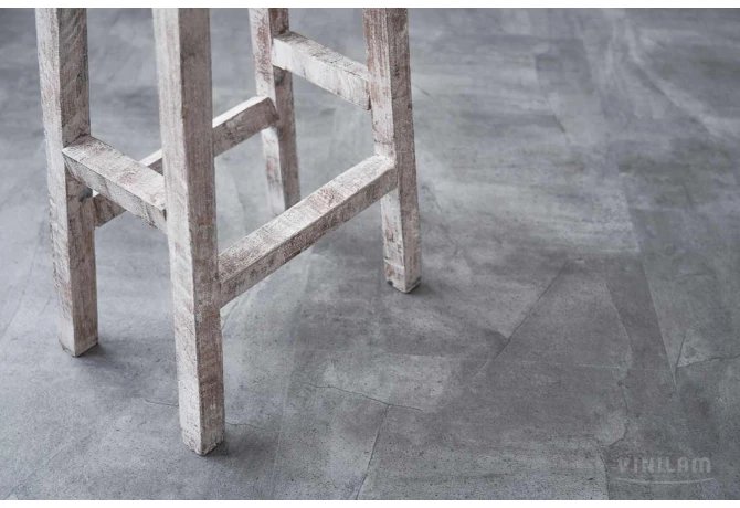 Кварц-винил Серый Бетон (950*480*2,5 мм) — купить в Екатеринбурге