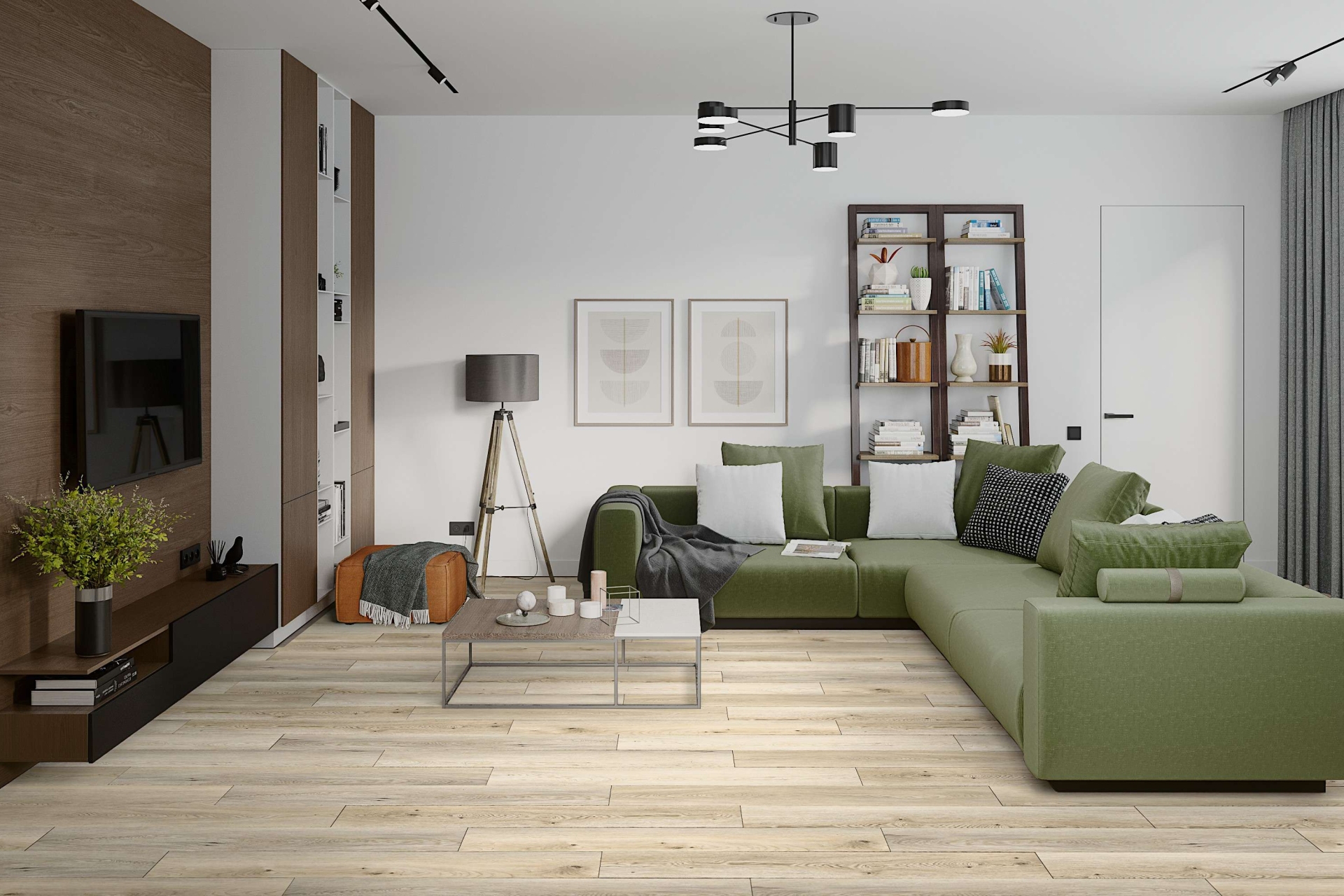 SPC ламинат «Damy Floor» Дуб Кавказский (1220*180*4 мм) — купить в Екатеринбурге