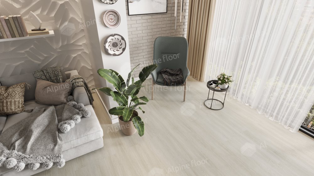 SPC Ламинат "Alpine Floor" Виваче (1220*183*4 мм) — купить в Екатеринбурге