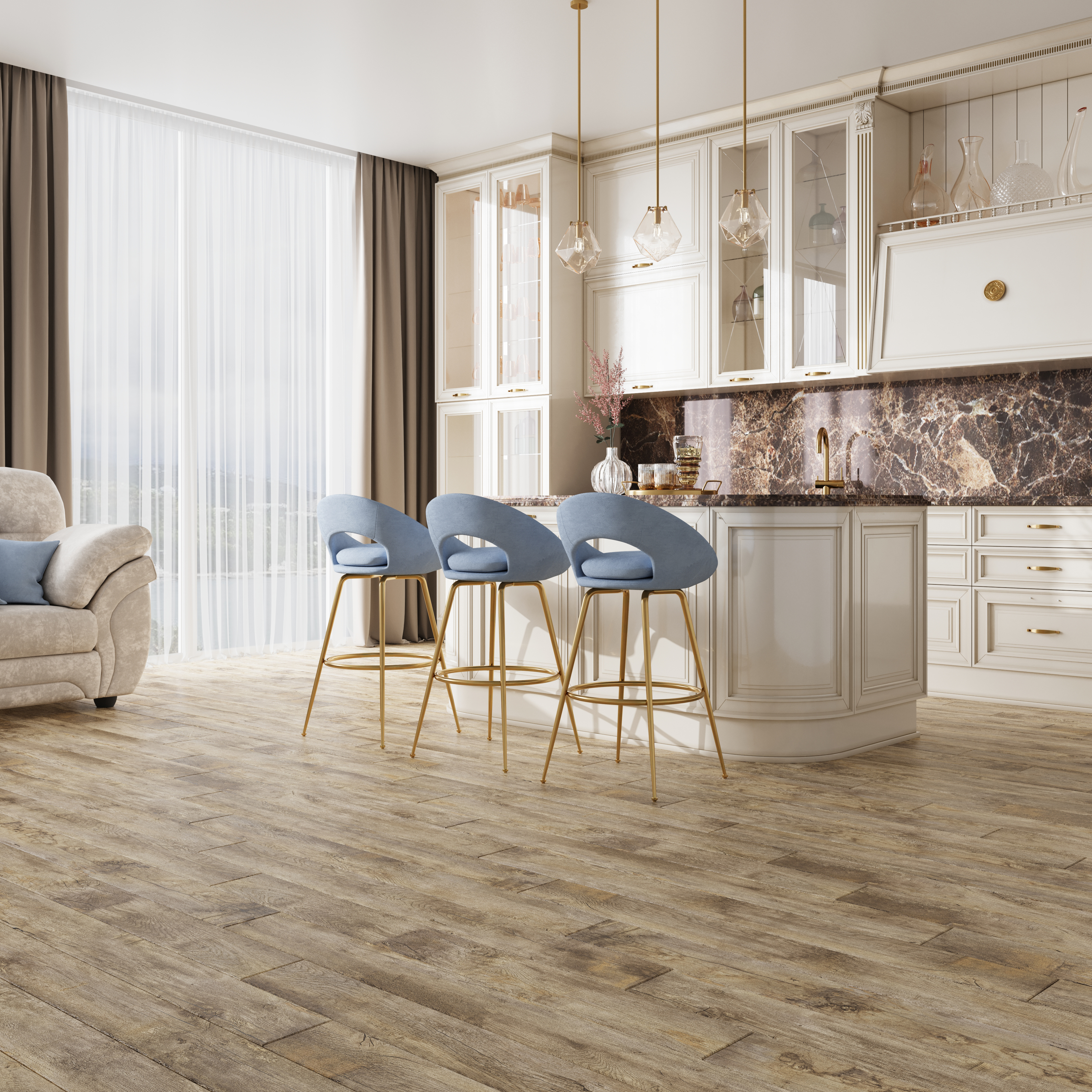 Ламинат "Joss Beaumont" Liberte Крокембуш (1387*145*12 мм) — купить в Екатеринбурге