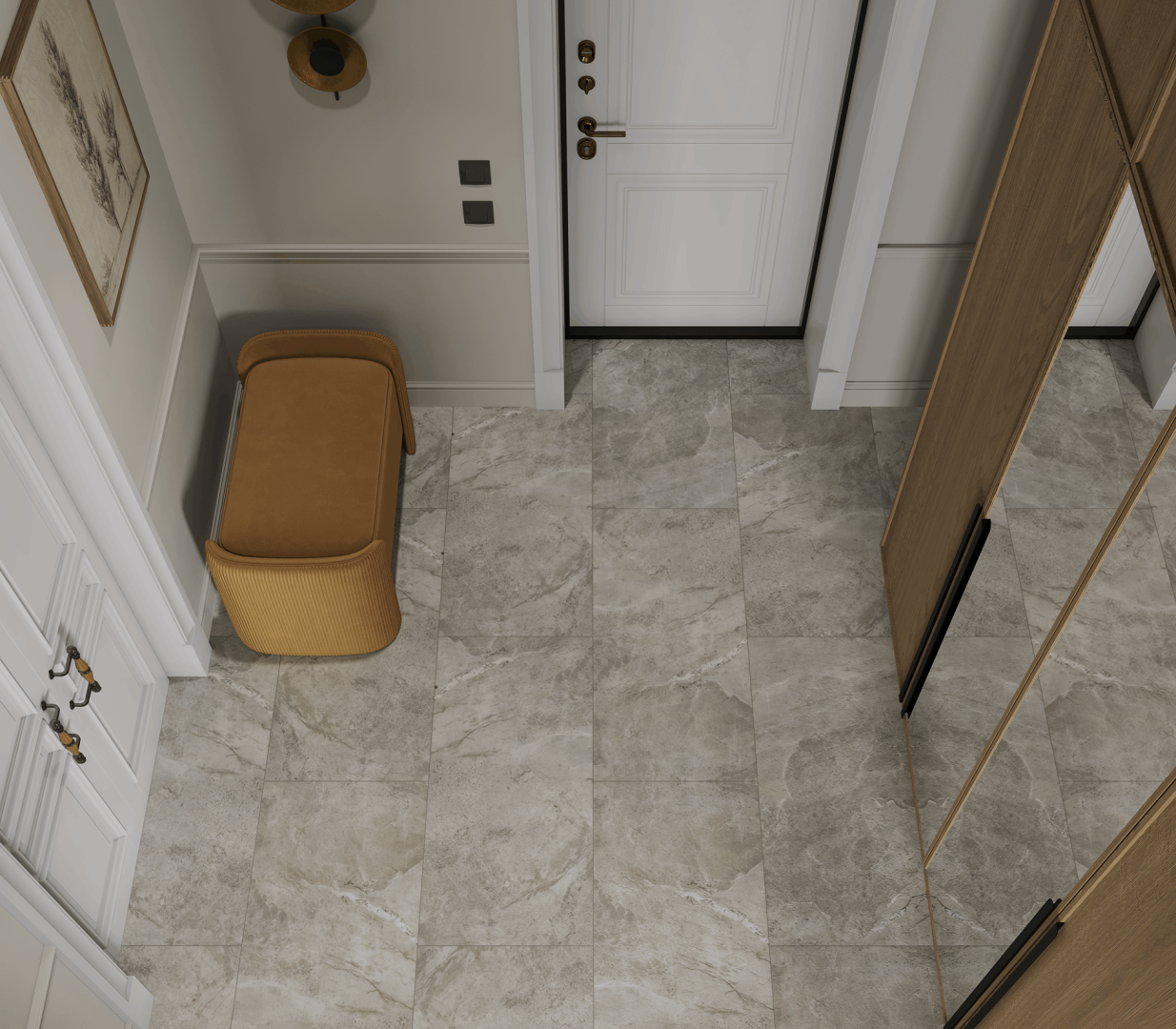 Кварцвиниловая плитка LVT "Alpine Floor" Пенни (940*470*2,5 мм) — купить в Екатеринбурге