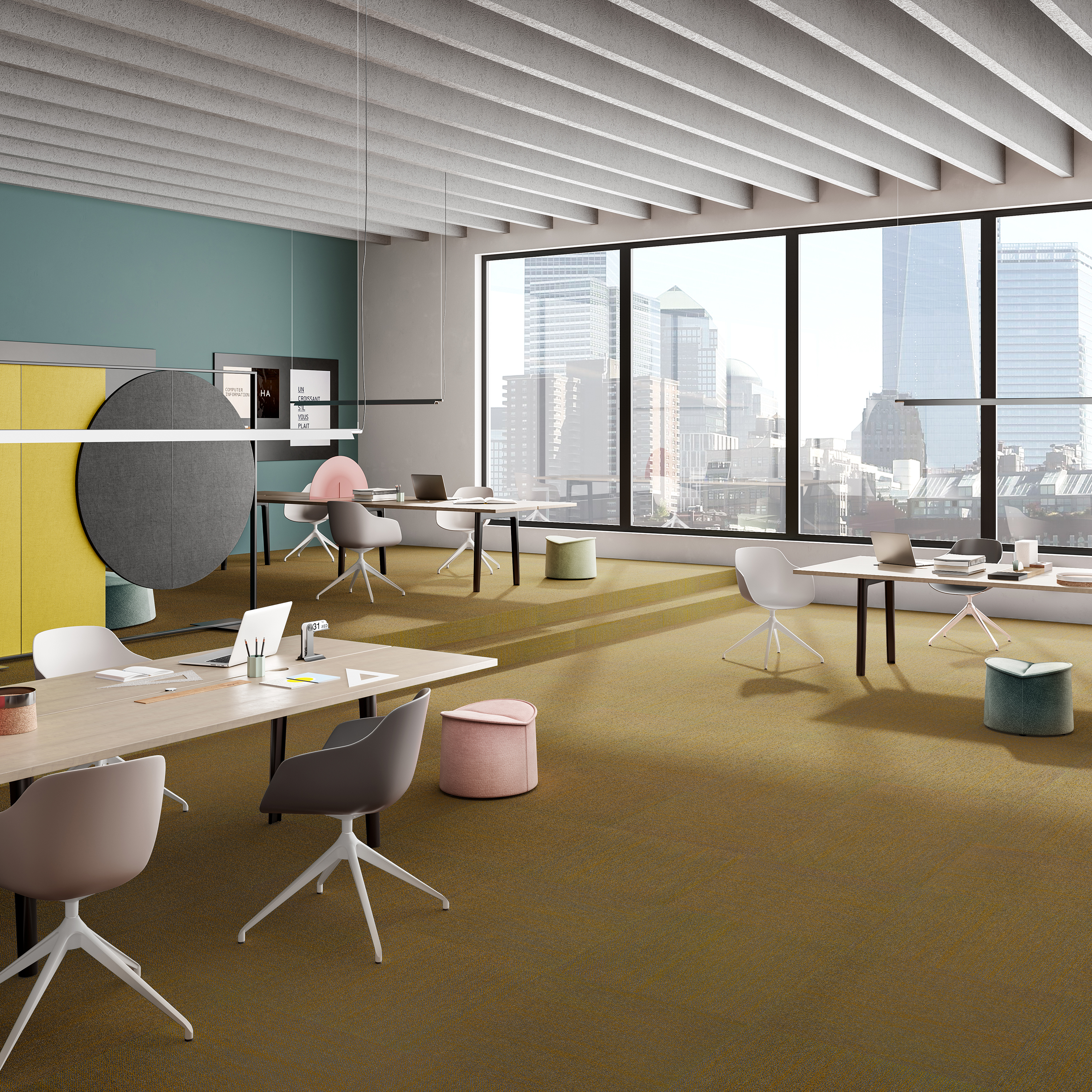 Ковровая плитка Marvel Tile 29 (500*500*6 мм) — купить в Екатеринбурге