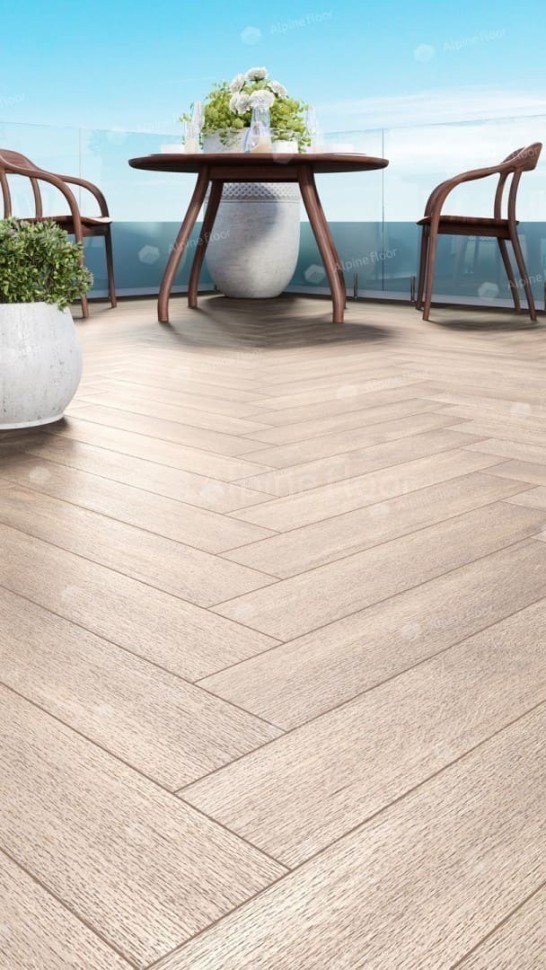 Виниловая плитка "Alpine Floor" Parquet LVT Макадамия (590*118*2,5 мм) — купить в Екатеринбурге