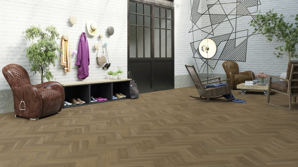 Кварцвиниловая плитка "Invictus" New England Oak Toffee (406*102*2,5мм) — купить в Екатеринбурге