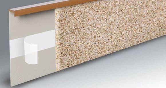 Плинтус для ковролина "Korner" Listwa зеленый (2500*13,8*50 мм) — купить в Екатеринбурге