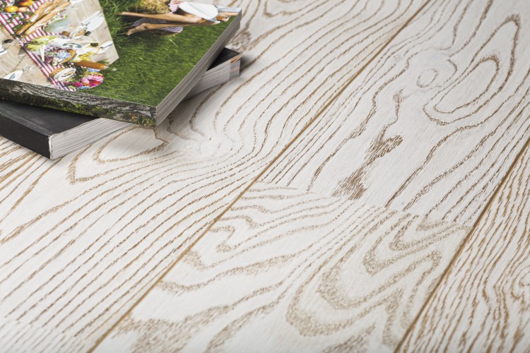 Паркетная доска "Sommer" Malmo Дуб White (1200*164*13,2 мм) — купить в Екатеринбурге