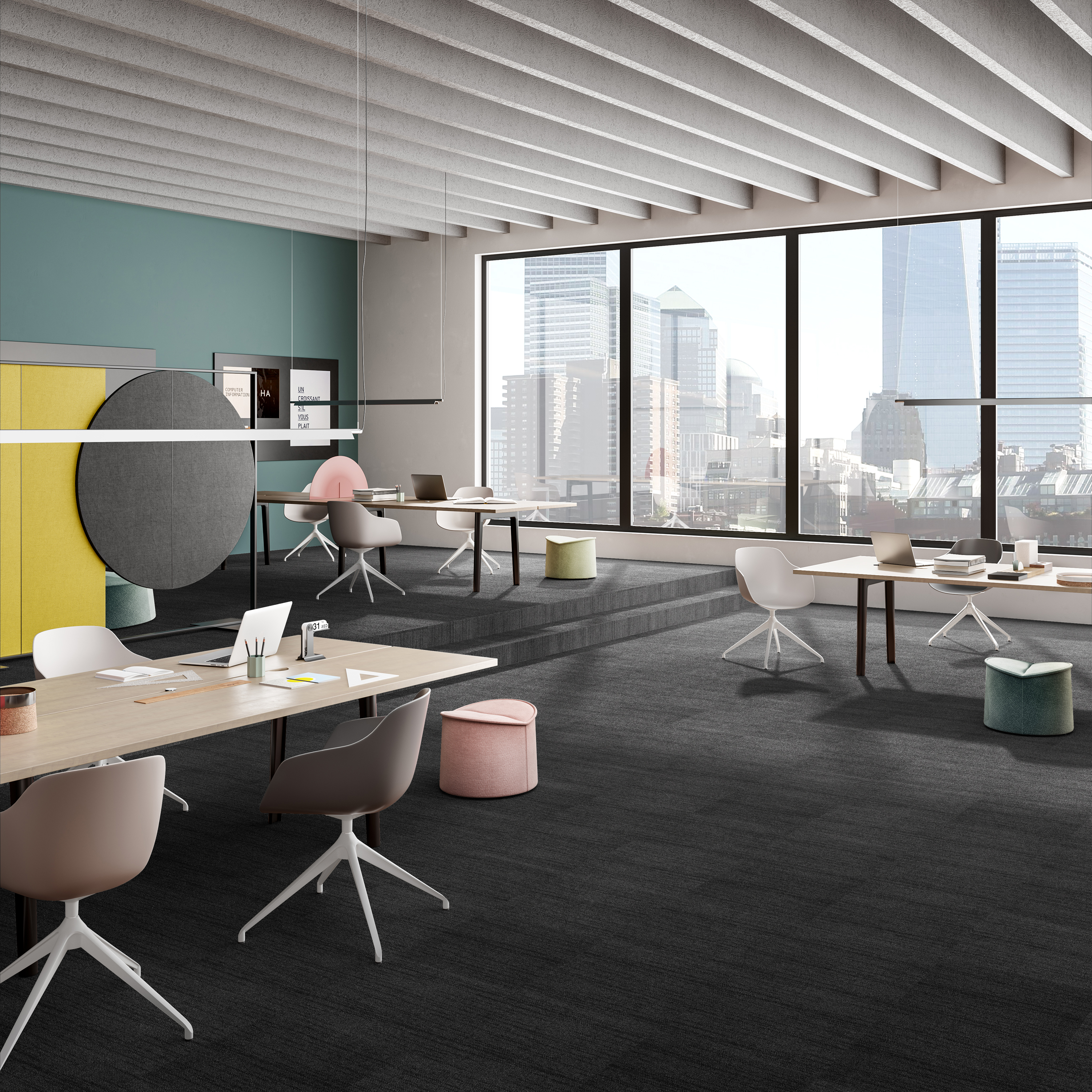 Ковровая плитка Marvel Tile 99 (500*500*6 мм) — купить в Екатеринбурге