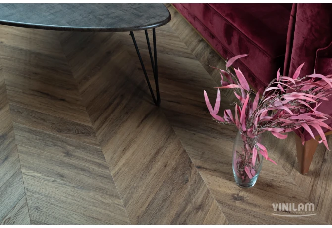 Кварц-винил Шеврон Лувр (690*115*2,5 мм) — купить в Екатеринбурге