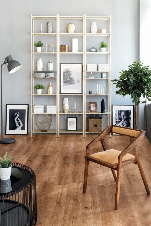 Замковая ПВХ плитка "Alpine Floor" Дуб Royal Синхронное тиснение  (1220*183*6мм) — купить в Екатеринбурге