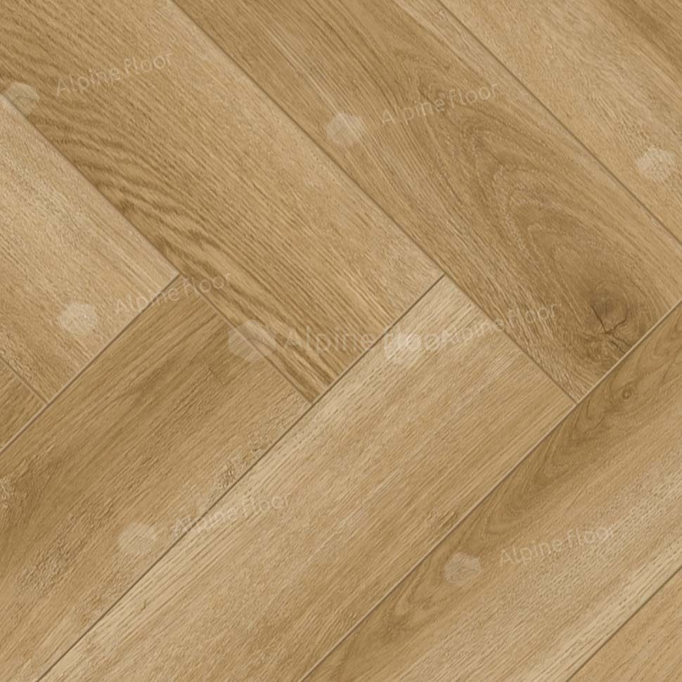 Ламинат "Alpine Floor" Herringbone Дуб Эльзас (606*101*8 мм) — купить в Екатеринбурге