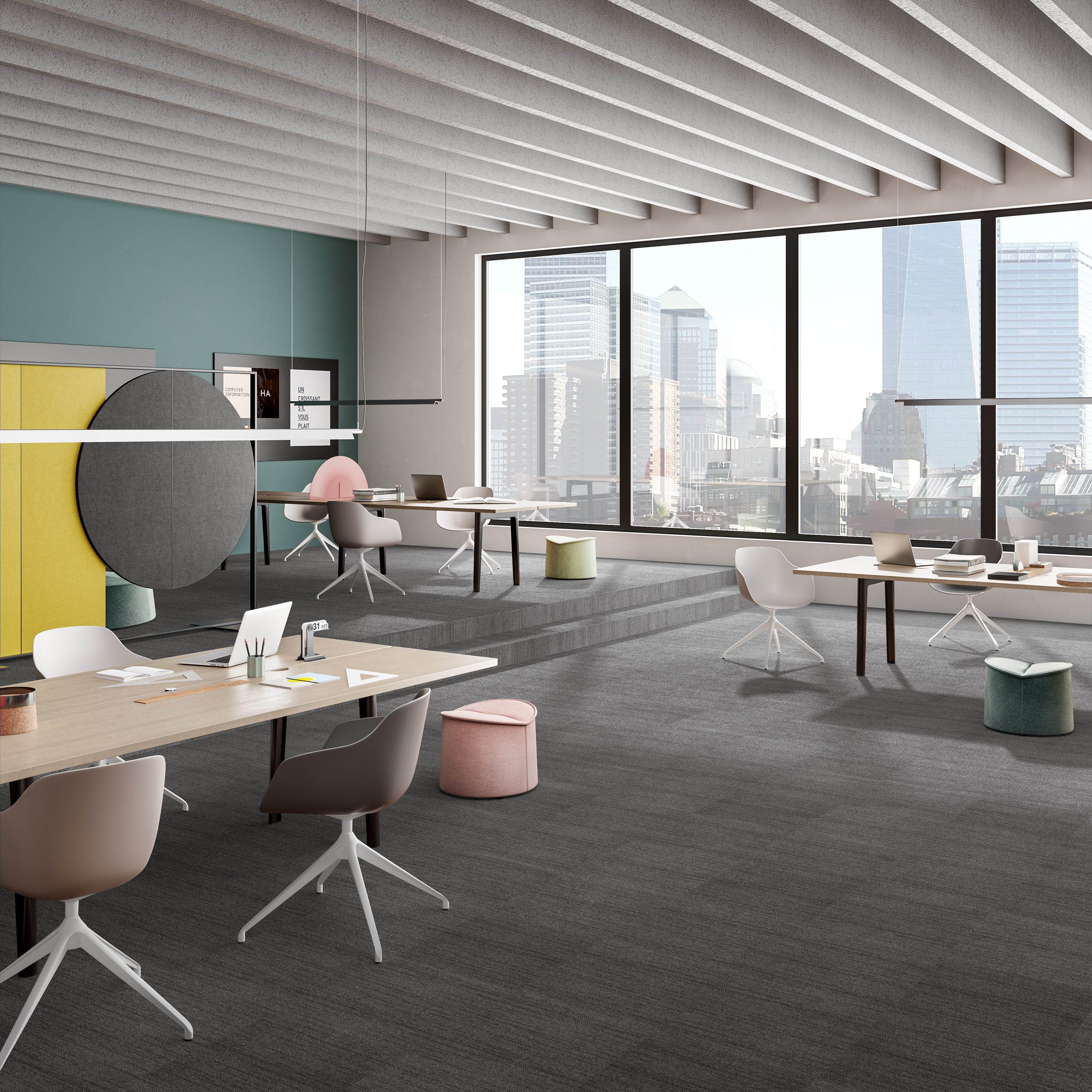 Ковровая плитка Marvel Tile 98 (500*500*6 мм) — купить в Екатеринбурге